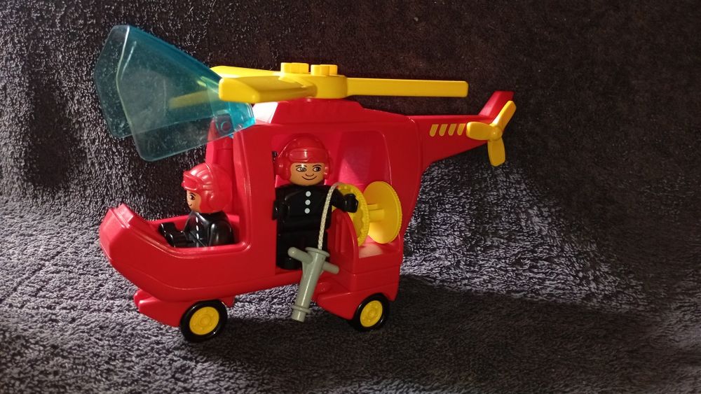 Вінтажний LEGO DUPLO 2677 «Пожежний вертоліт»