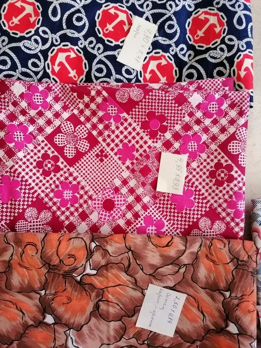 Ткани новые разные