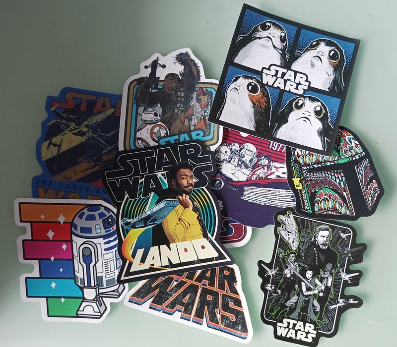 AUTOCOLANTES Marvel Star Wars Varios