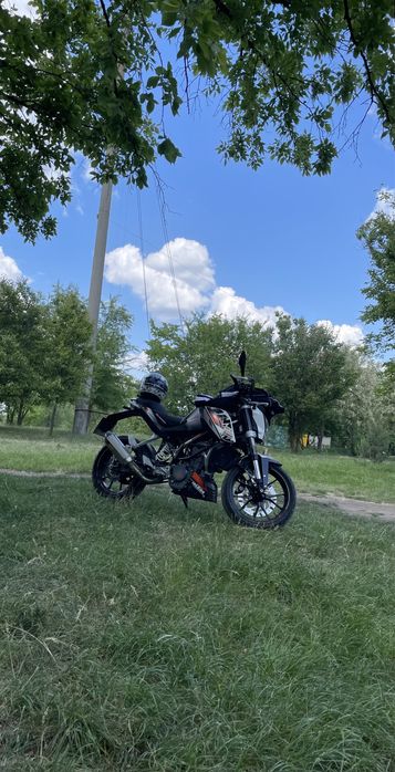 KTM DUKE 125 мото