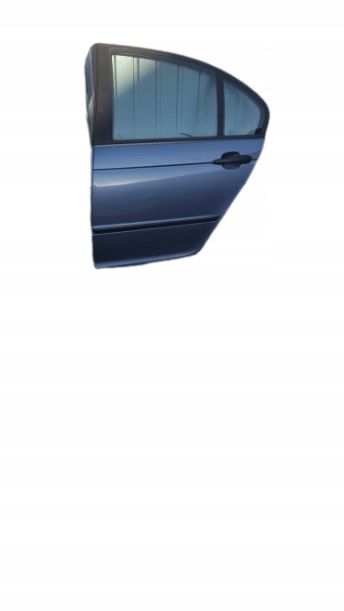 Bmw E46 Drzwi Lewy Tył Sedan Stahlblau