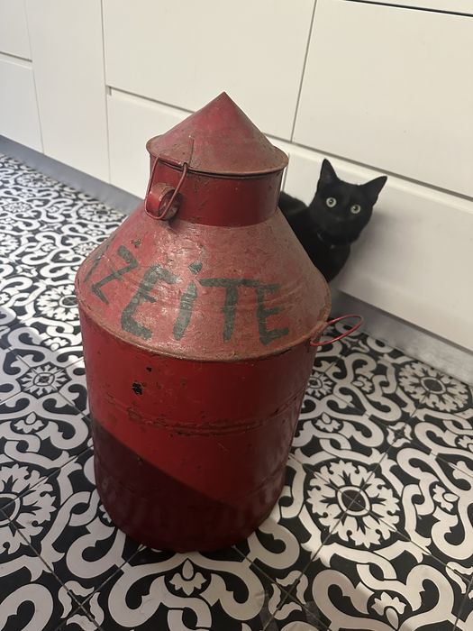 Bidao de azeite antigo