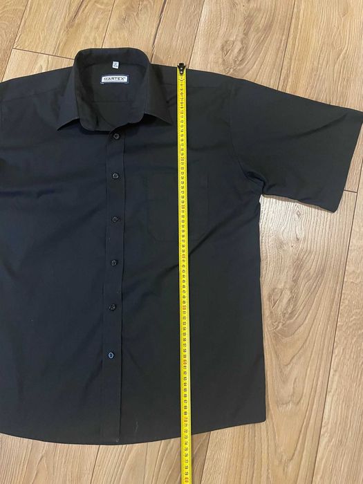 Koszula męska czarna krótki rękaw L/XL Martex 35 zł