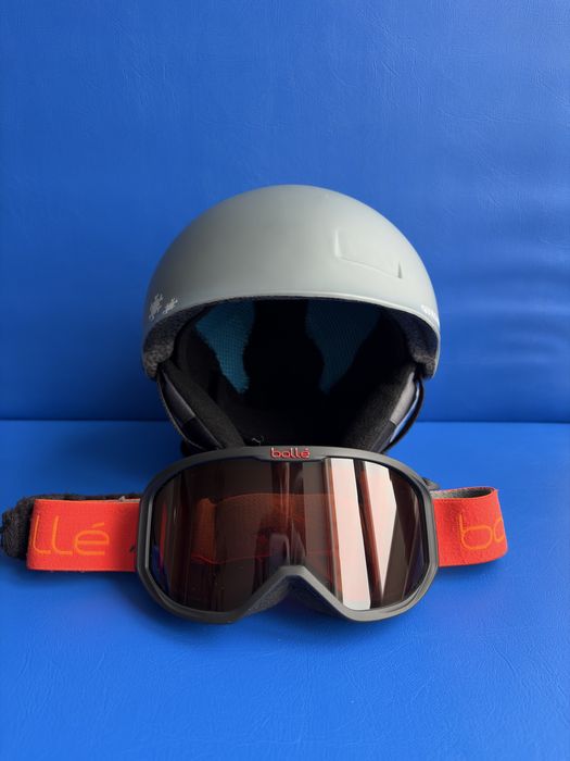 Лыжный шлем Quicksilver и маска Bolle