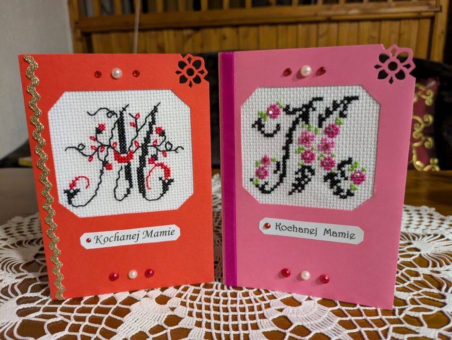 Karteczki okolicznościowe robione ręcznie