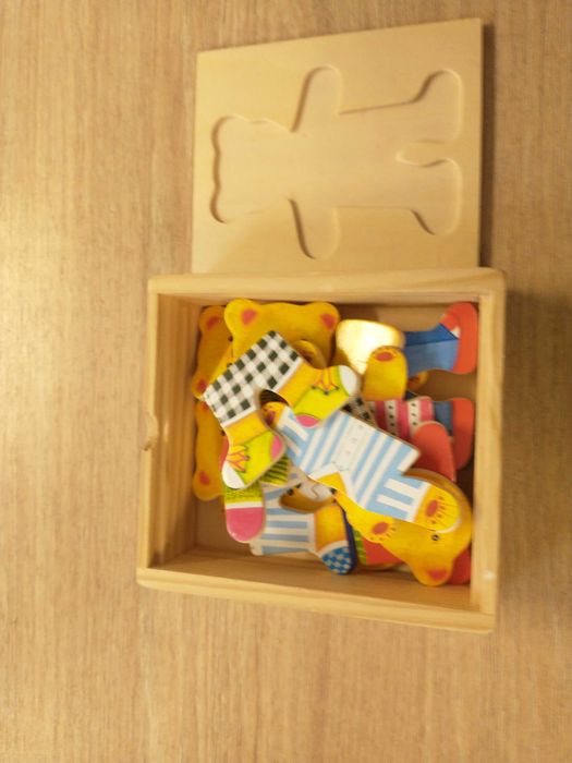 Zabawki Drewniane puzzle