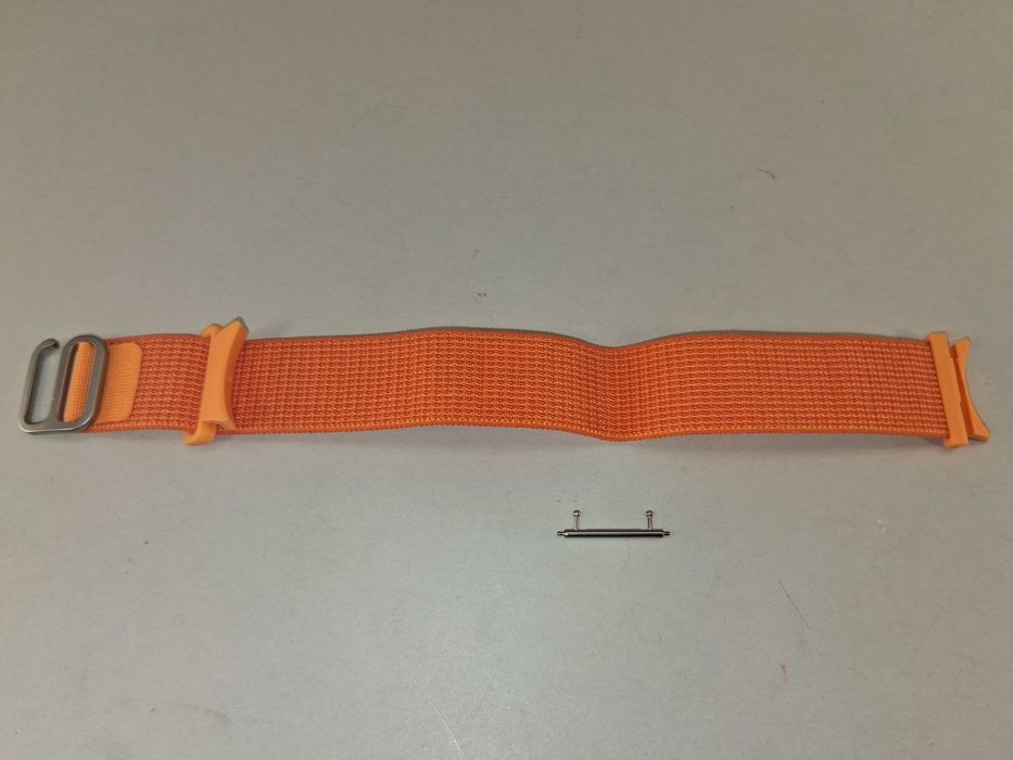 N176 Pomarańczowy Nylonowy Pasek Sportowy Do Apple Watch Ultra 49mm