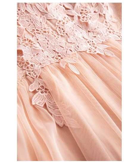 Nowa Sukienka maxi na ślub cywilny, dla świadkowej, wesele S