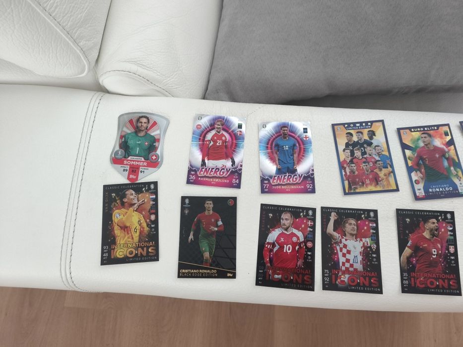 Cartas raras euro 2024 match attax