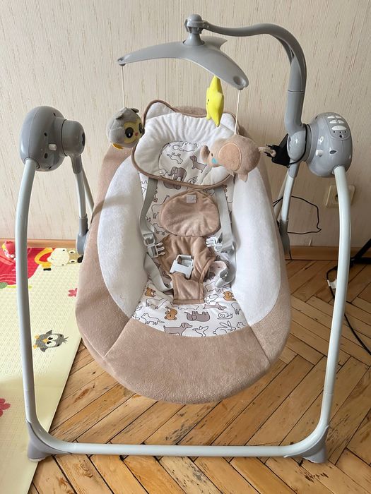 Гойдалка ME 1075 TEDDY Beige Animals