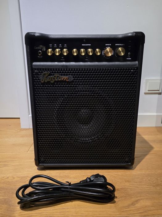 Wzmacniacz basowy Kustom Camber 25 + kabel