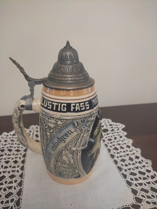 Caneca de cerveja alemã,numerada