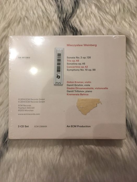 Mieczysław Weinberg-2 płyty cd