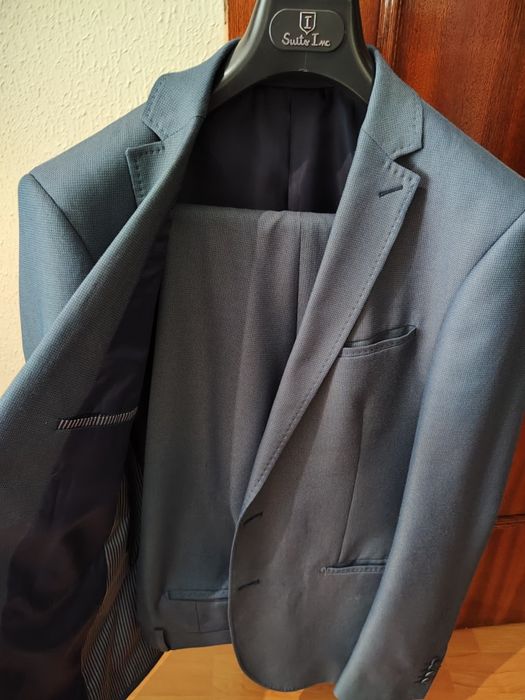 Fato Suits Inc Azul Claro