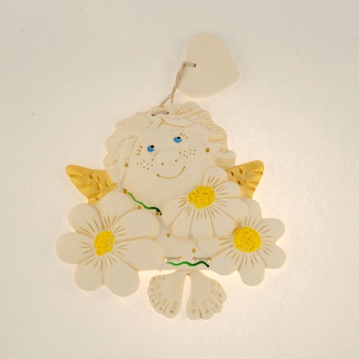 Глиняні підвіси ручної роботи на будь-яку подію, висота 13-14см