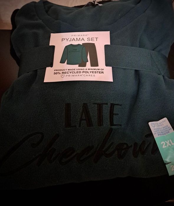 Флісова чоловіча піжама. Флисовая мужская пижама. Primark