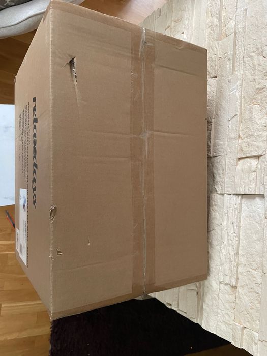 Relaxdays Czarny wysuwany kosz segregacyjny 40 cm – 20L + 2×10L