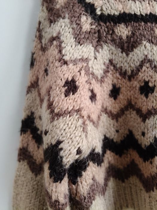 Wełniany sweter ZARA rozm. S