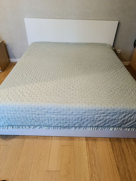 Łóżko Malm 180/200 z 4 szufladami i dnem Lonset