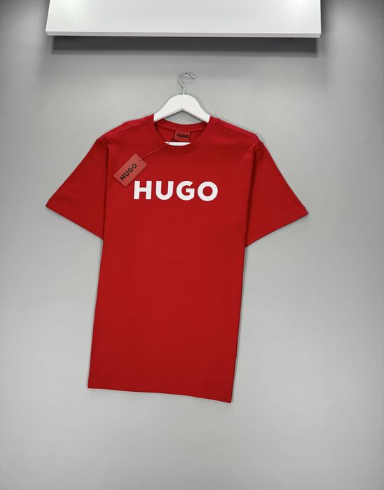 Чоловіча футболка Hugo Boss big logo мужская футболка