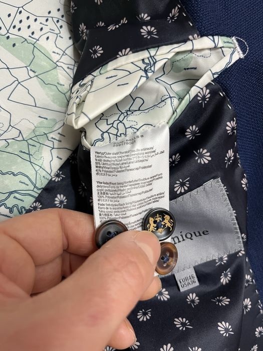 Marynarka garniturowa męska S