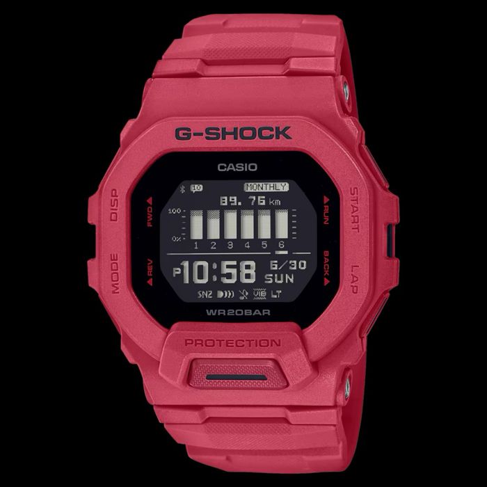 Casio G-Shock GBD-200RD-4E NEW ORIGINAL | Bluetooth | Step-Tracker