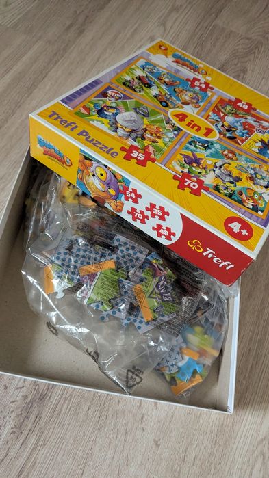 Puzzle Trefl Super Zings 4w1