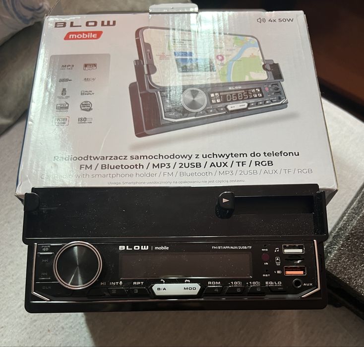 Sprzedam radio BLOW AHV-8970 Mp3 Bluetooth Uchwyt
