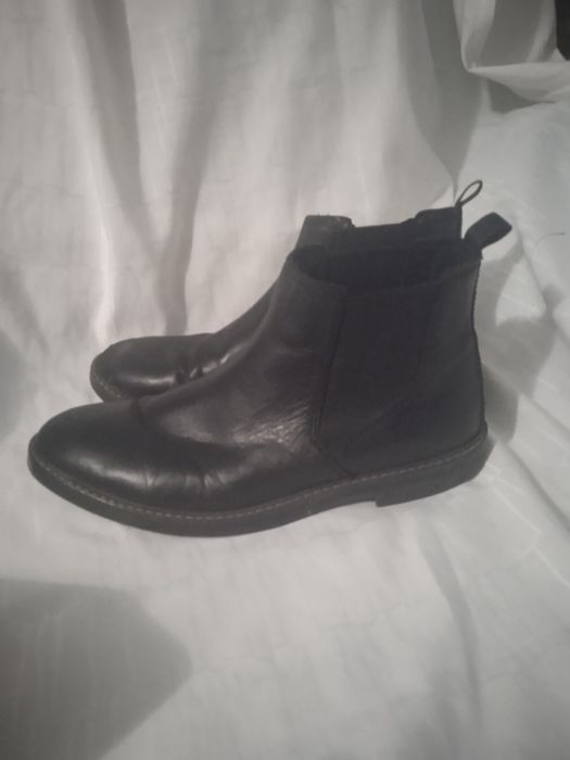 Ботинки челси чоловичи шкiрянi  Clarks 42(43)розмер  28см стелька