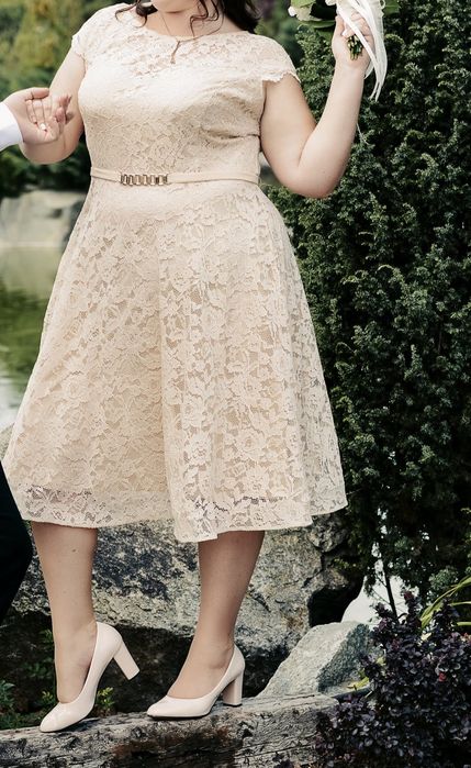 Весільне плаття коктейльне святкове плаття