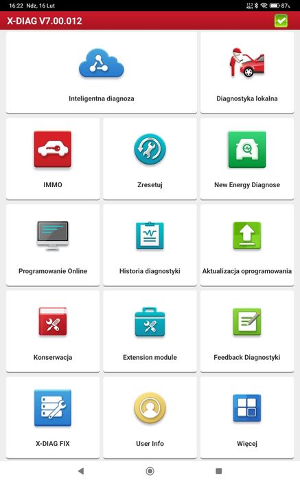 Xdiag X431 Diagzone Launch Diagnostyka OBD