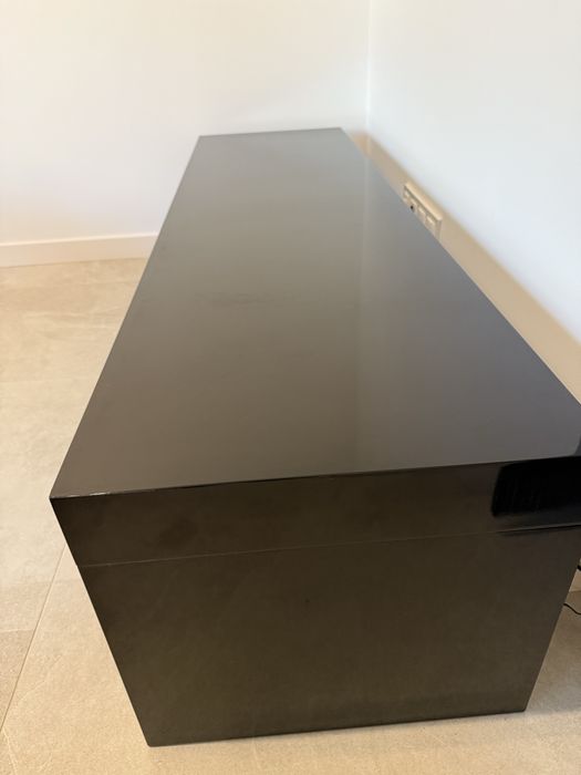 Szafka RTV czarny połysk