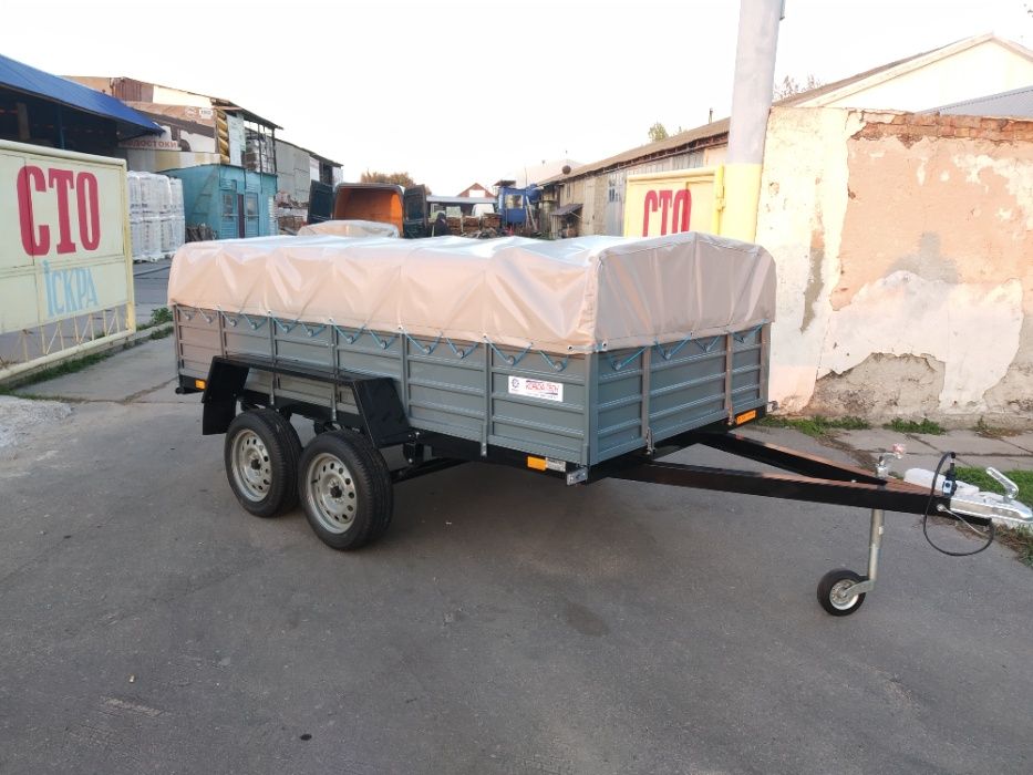 Прицеп в Краматорске. Легковой двухосный автоприцеп. 3200*1560