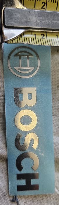 Naklejka logo Bosh lodówka piekarnik mikrofala