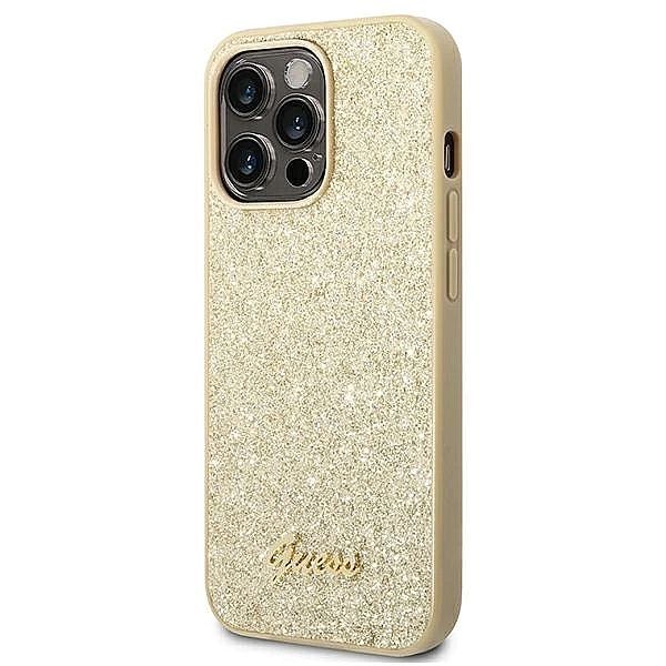 Guess Guhcp14xhggshd iPhone 14 Pro Max 6,7" złoty/gold hard case Glitt