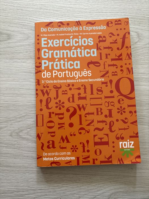 Gramática de português 3 ciclo