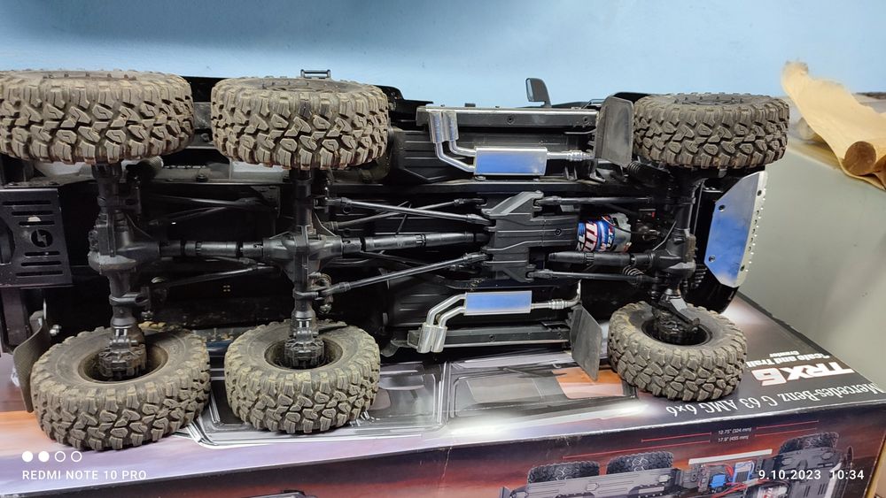 Traxxas TRX6x6 Mercedes AMG 63-