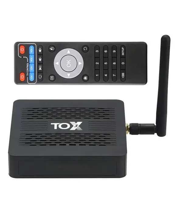 СМАРТ ТВ приставка Ugoos TOX3 4/32 ГБ Android 11 Smart Amlogic S905X4