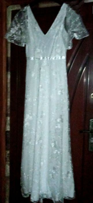 Сукня весільна. Платье свадебное. Либо коктейльное. 48 р.