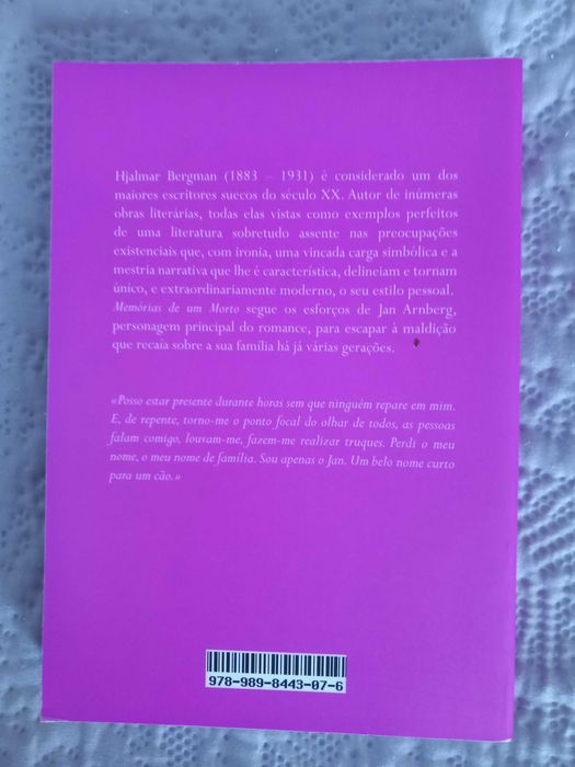 Memórias de um morto -  Hjalmar Bergman