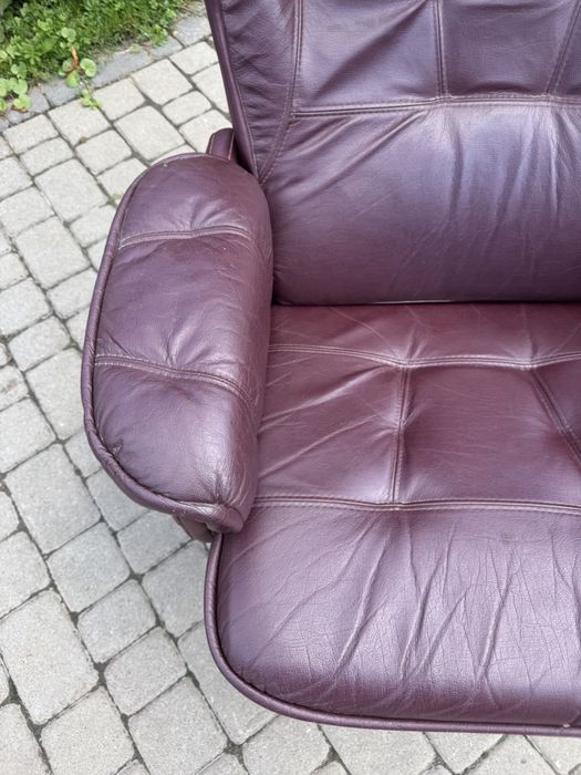 Крісло реклайнер шкіряне (00124) крісло релакс