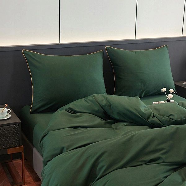 Pościel 140x200/2 części Poszewka 70x80 Satyna Bawełna Z Bizą CAN Jedn