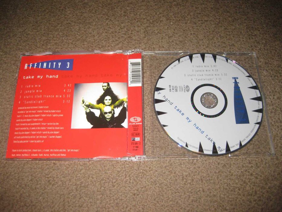 CD Single dos Affinity 3 "Take My Hand"