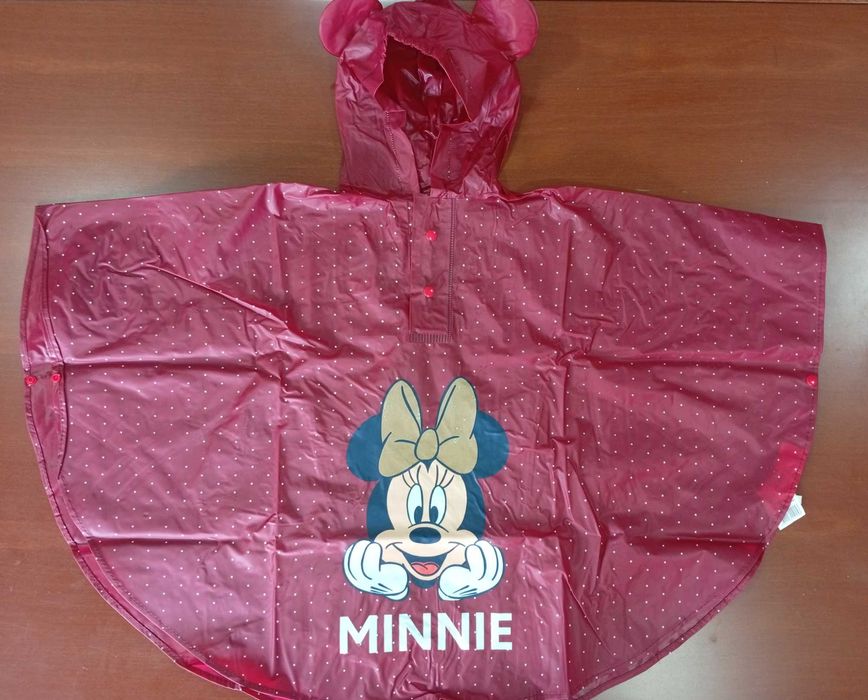 Poncho impermeável menina 4/5 anos