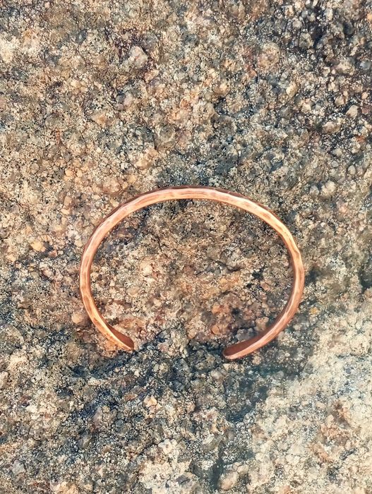 Pulseira de Cobre Verdadeiro. Pulseira Ajustável. Várias Medidas