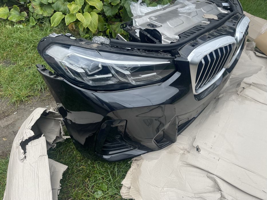 BMW X3 X4 G01 G02 фари лед оптика бампер M пак телевізор