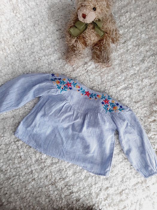 Bluzka wiosenna Zara r.86