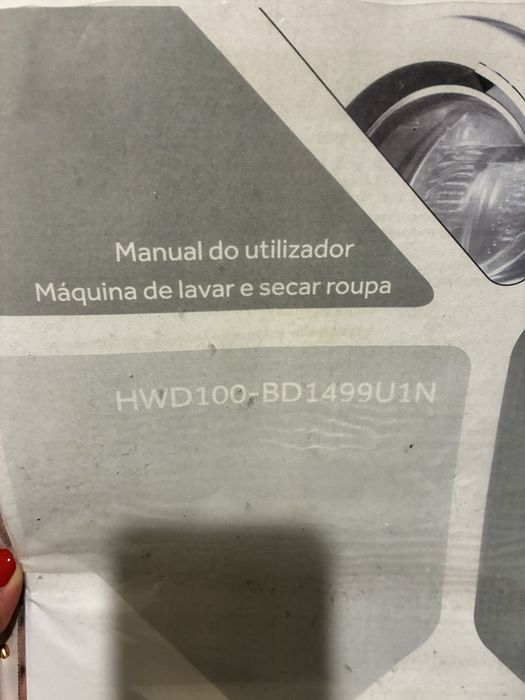Maquina de lavar e secar roupa Haier 10kg