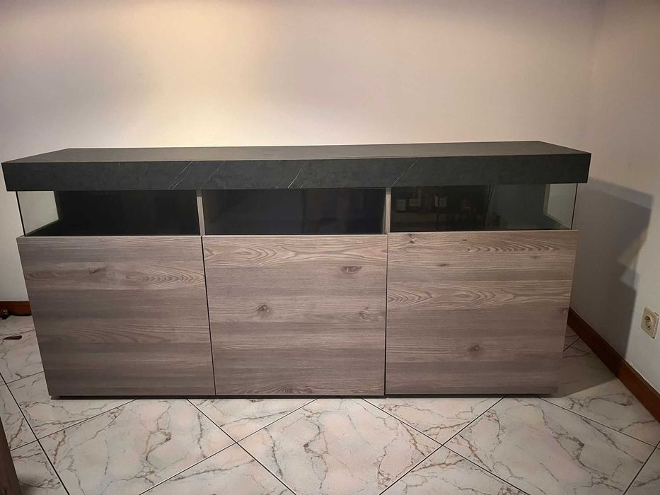 Aparador + Mesa Jantar Extensível + 4 Cadeiras