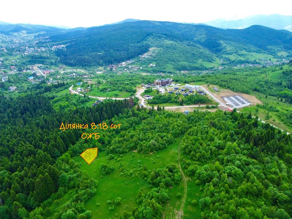 Продаж земельної ділянки біля готелю «Панорама» у смт. Східниця